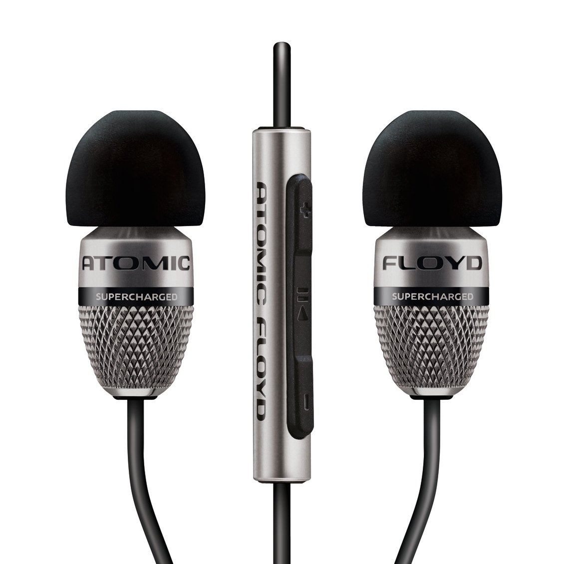 Atomic Floyd Superdarts Titanium Remote Noise Isolating Hi